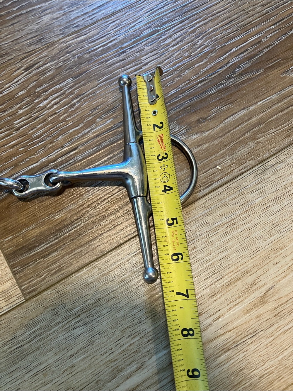 Korsteel 5” French link full cheek snaffle - Picture 4 of 6